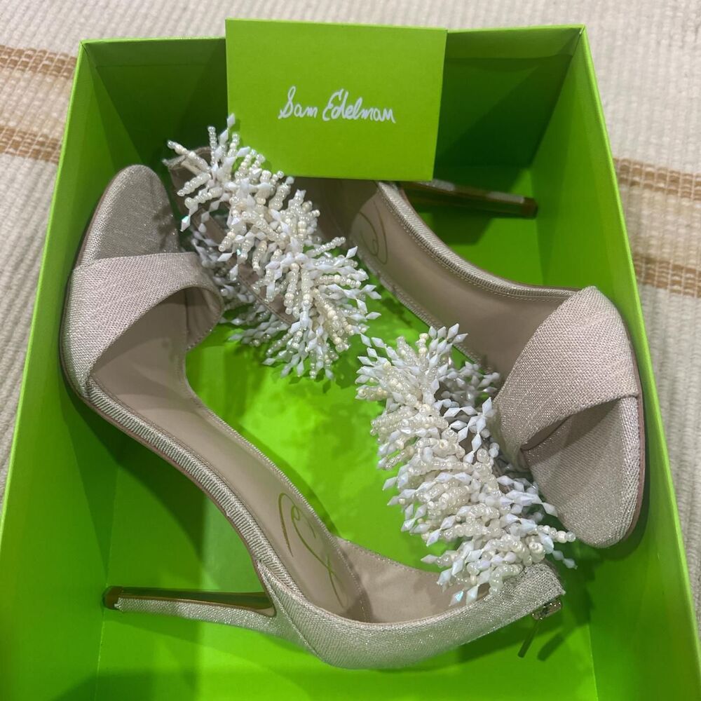 Sam-edelman Women's Cream and Tan Courts